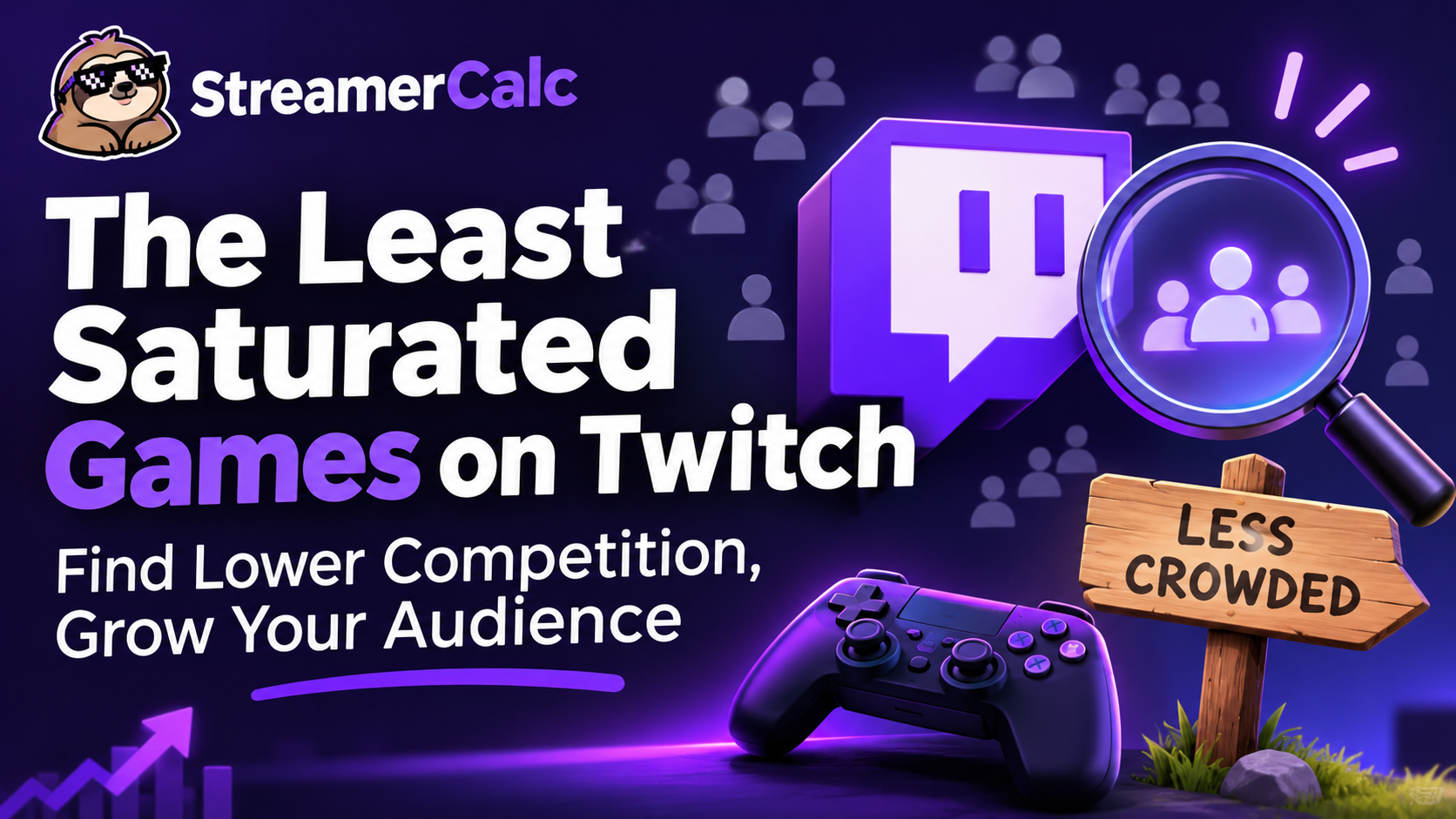The Least Saturated Games on Twitch: Where Small Streamers Can Find Their Audience